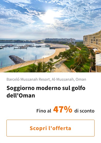 Soggiorno moderno sul golfo dell&#x27;Oman