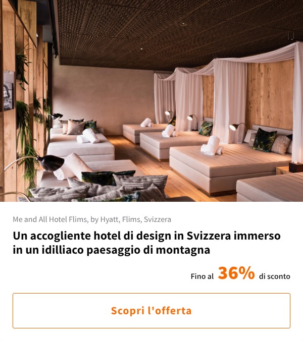 Un accogliente hotel di design in Svizzera immerso in un idilliaco paesaggio di montagna