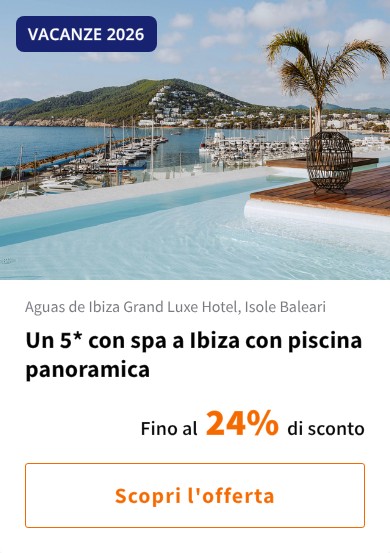 Un 5* con spa a Ibiza con piscina panoramica
