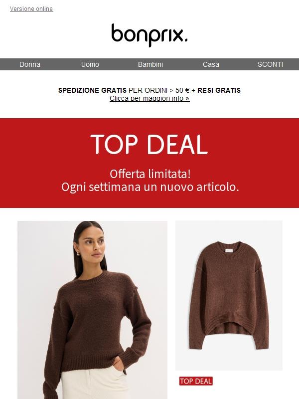 Il TOP DEAL della settimana