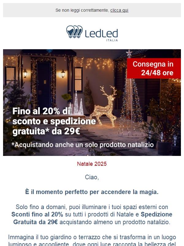 ! Trasforma i tuoi spazi esterni in un sogno con le luci natalizie ✨