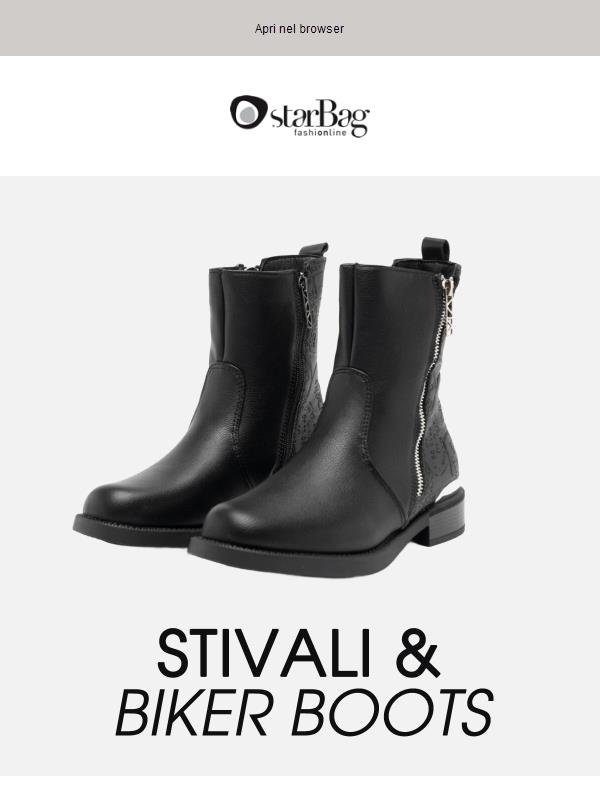 🔥 Stivali & Biker Boots: lo stile di stagione è arrivato!