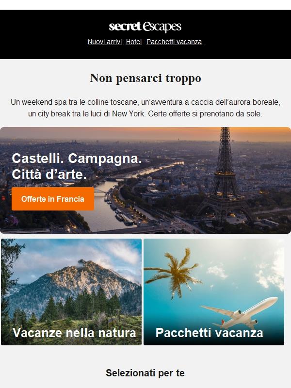 Le vacanze più sorprendenti del mese
