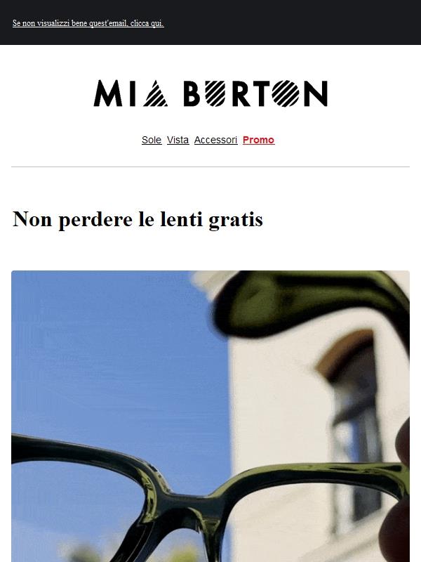 🚨Ultima chiamata: lenti gratis