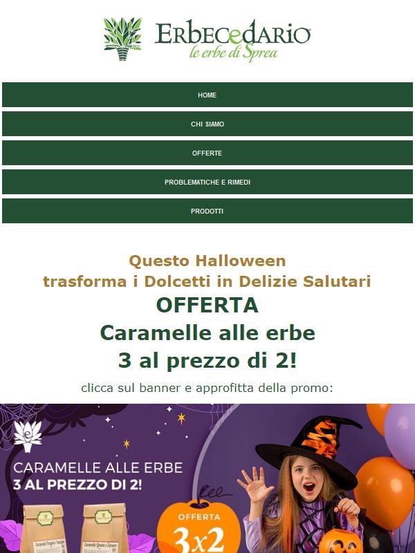 Caramelle artigianali + promo da paura = Halloween perfetto 🎃