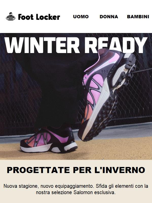 Salomon. Stile Che Sfida Gli Elementi. 🔥