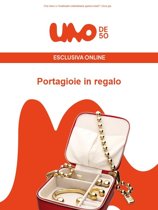 Il tuo portagioie IN REGALO ti sta aspettando 🎁