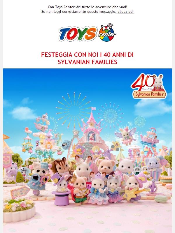 🎉 Buon 40° anniversario Sylvanian Families!
