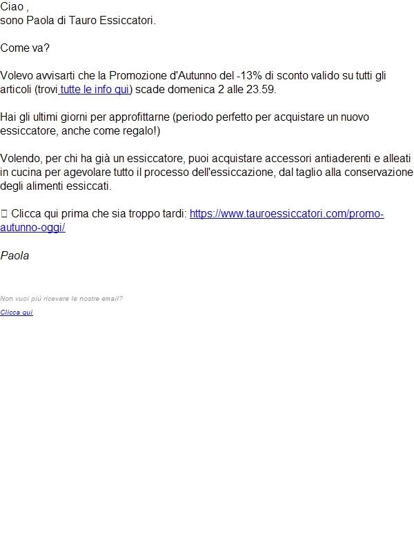 Fine Regalo Autunno...