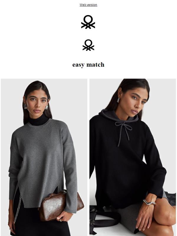 Nuovi look coordinati