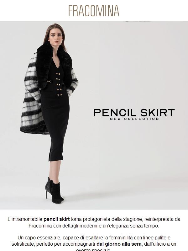 Pencil skirt: l'eleganza che non passa mai di moda