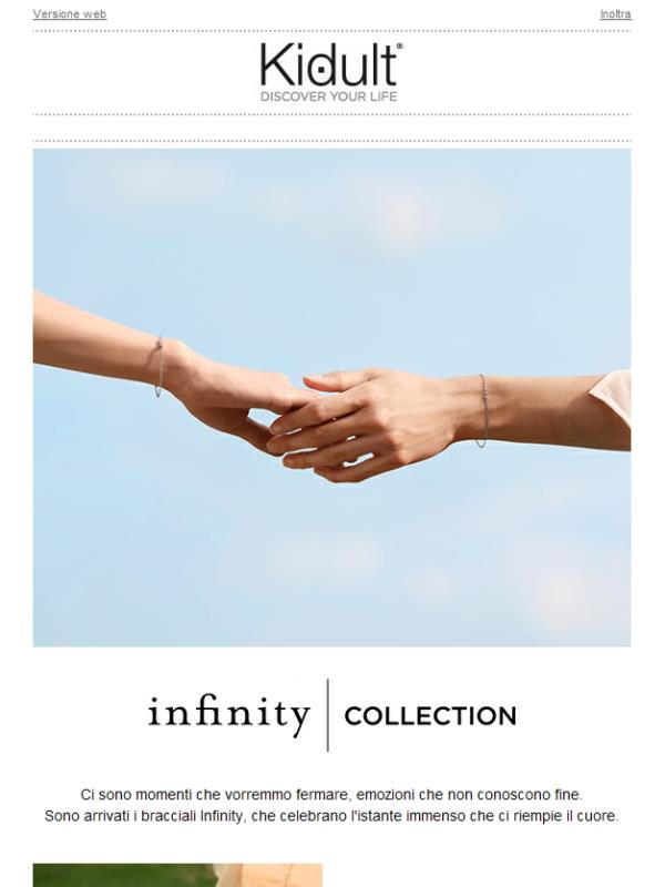 Kidult presenta la Collezione Infinity