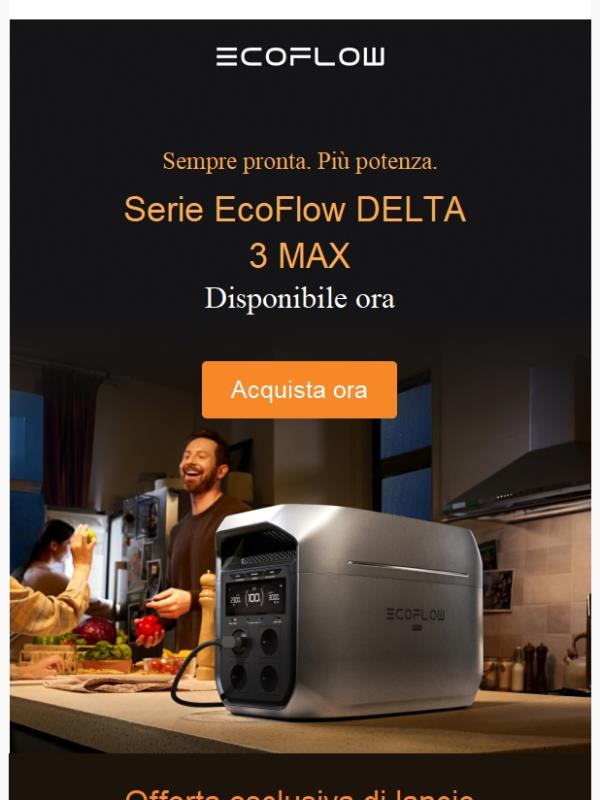 Incontra la nuova serie DELTA 3 Max!