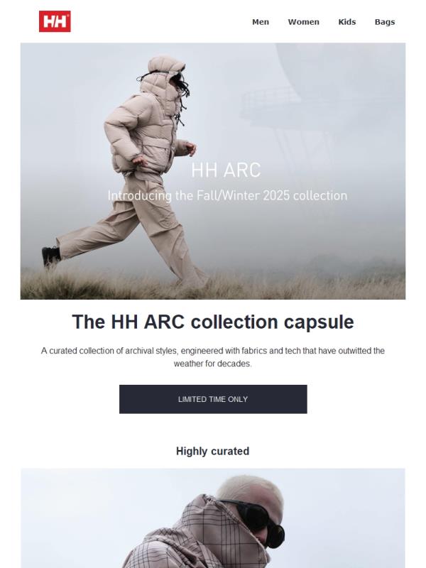Limited edition capsule: the HH ARC collection