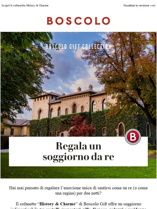 Regala un soggiorno da re