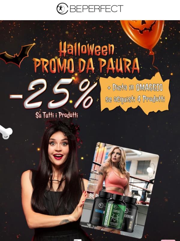 🎃 25% DI SCONTO!