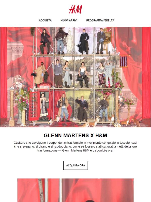 Acquista ora: Glenn Martens H&M