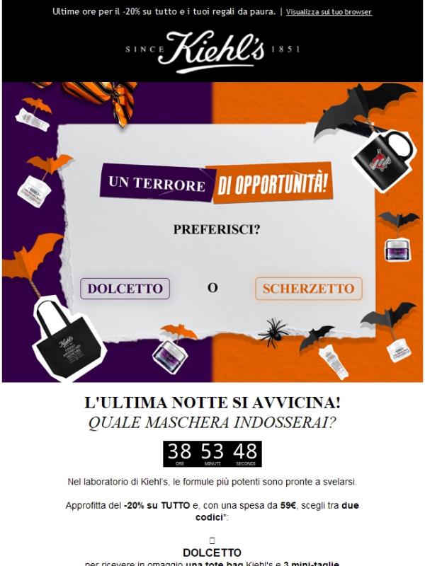 L’ultima notte sta arrivando! 🎃
