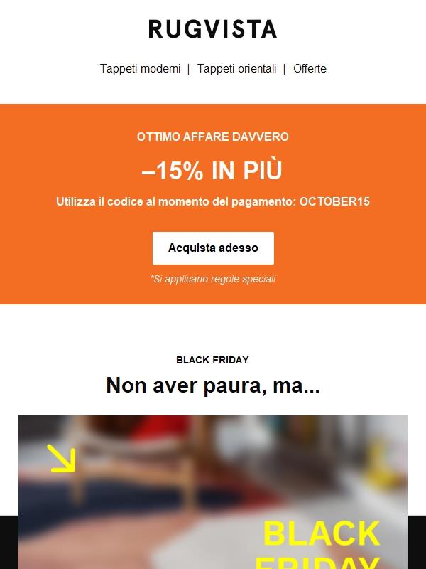 Offerte da brividi 👻