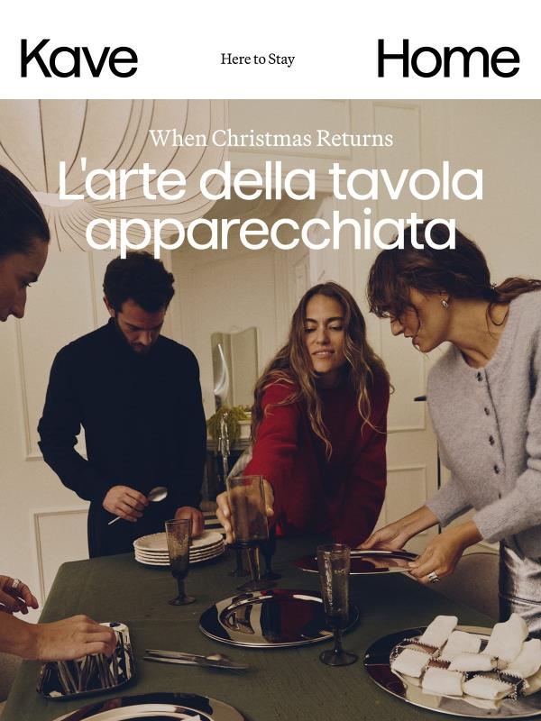 Il tavolo: il centro dei festeggiamenti