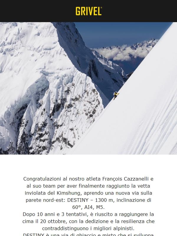 Nuova Via sul Kimshung: DESTINY