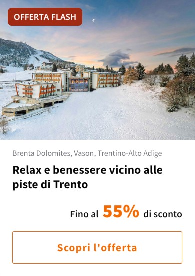 Relax e benessere vicino alle piste di Trento