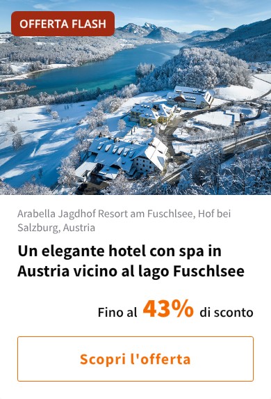 Un elegante hotel con spa in Austria vicino al lago Fuschlsee