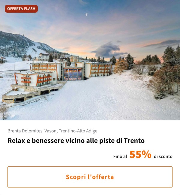 Relax e benessere vicino alle piste di Trento