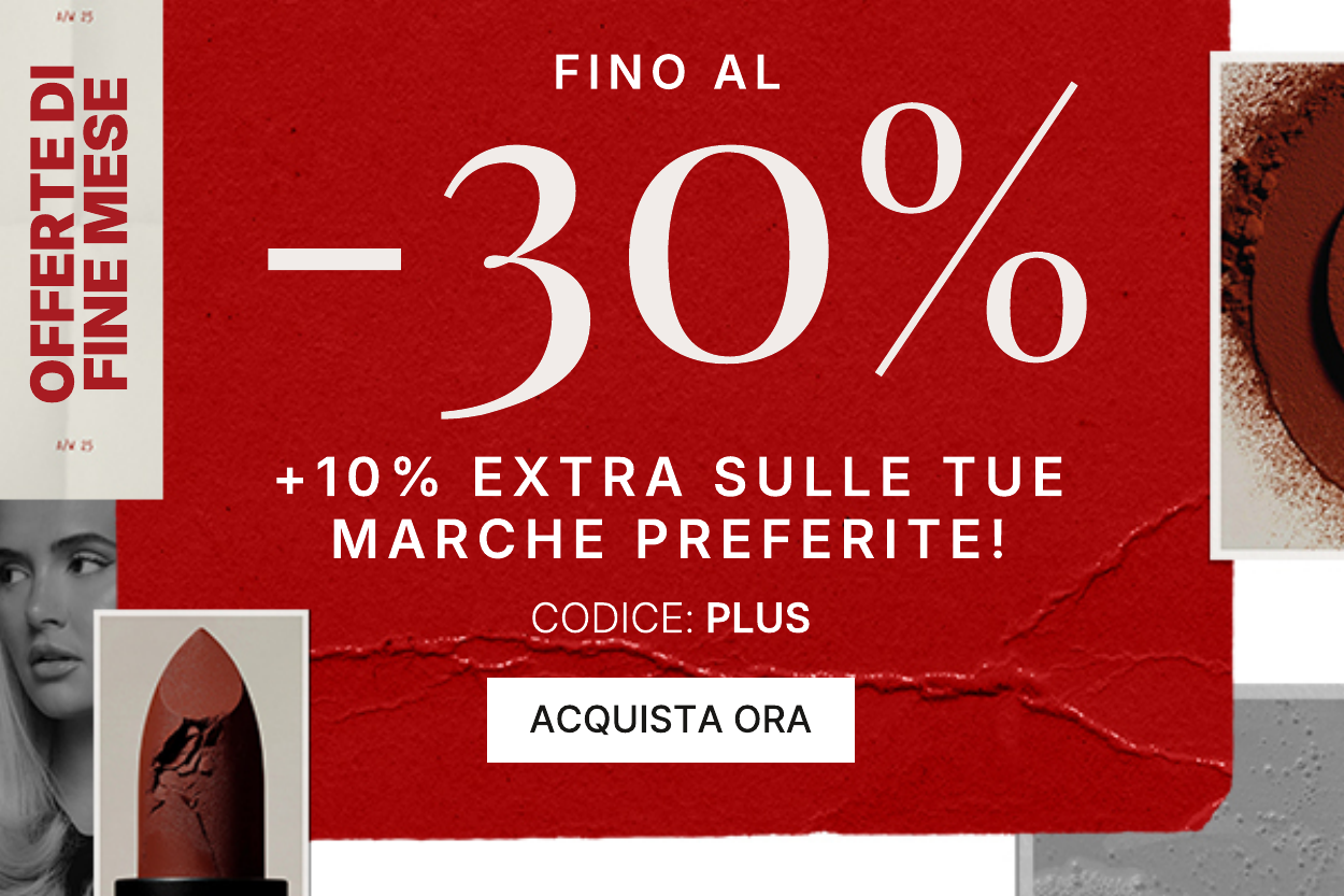 fino al 30 per cento di sconto