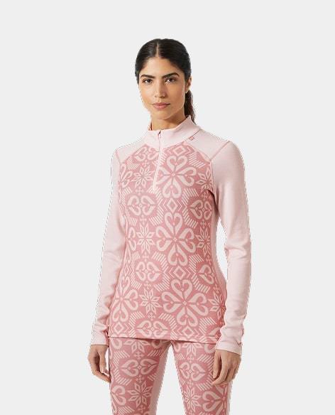 Women's LIFA® Merino Midweight Graphic Half-Zip Base Layer