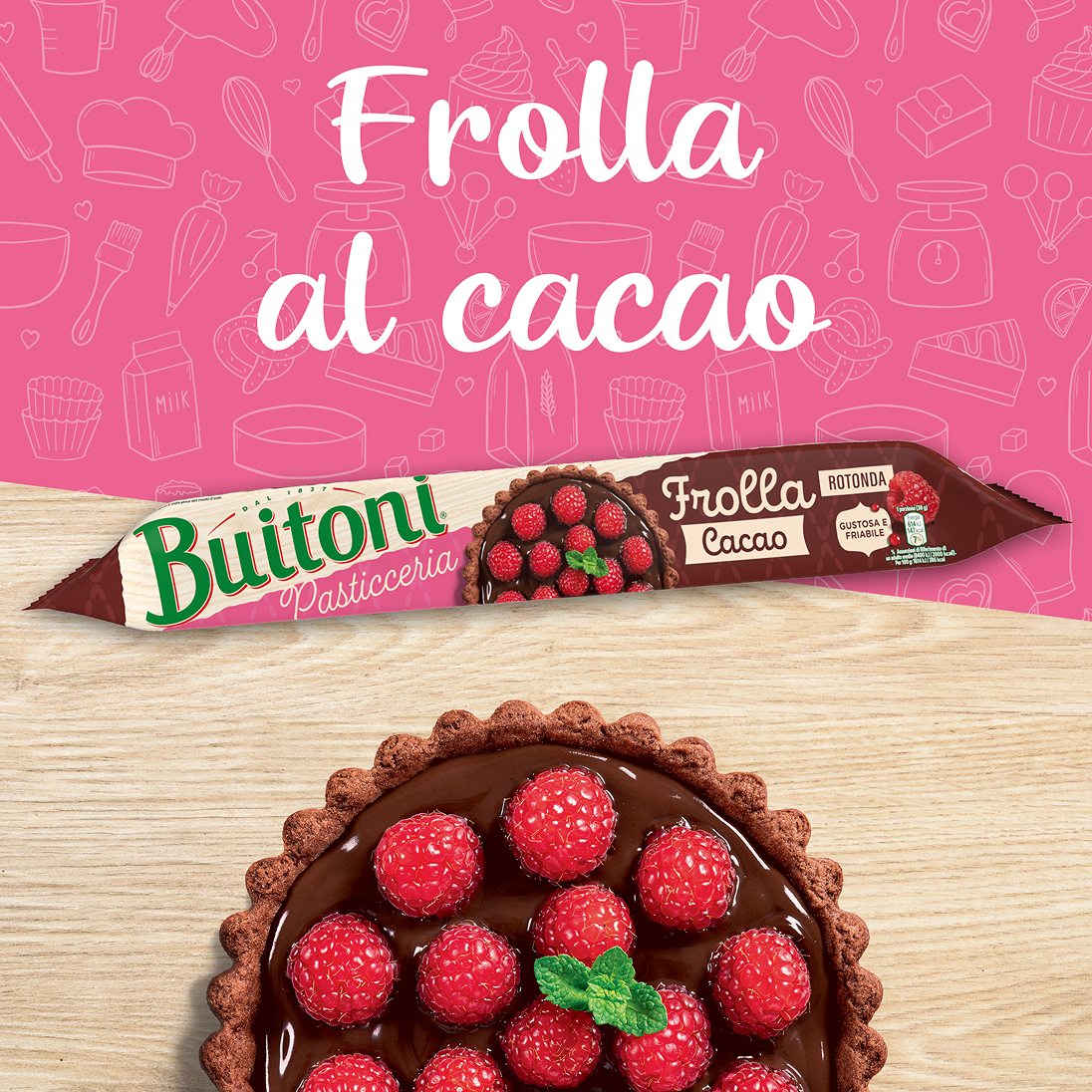 Pasta Frolla al Cacao, scoprila sul sito