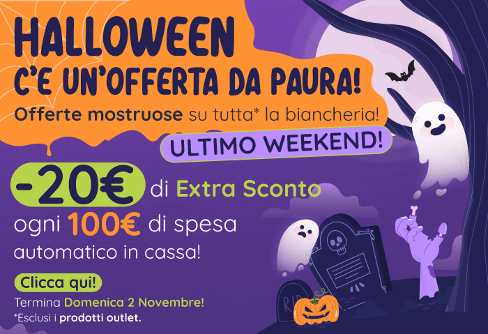 EXTRA SCONTO DI 20€ OGNI 100€ DI SPESA