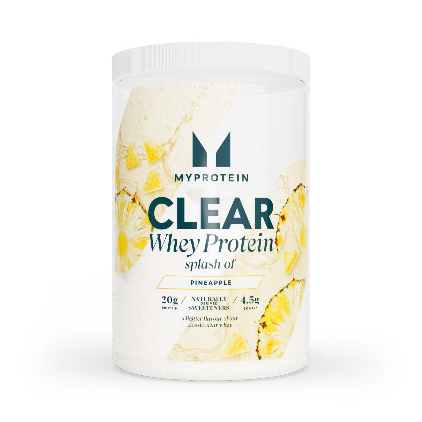 clear whey splash