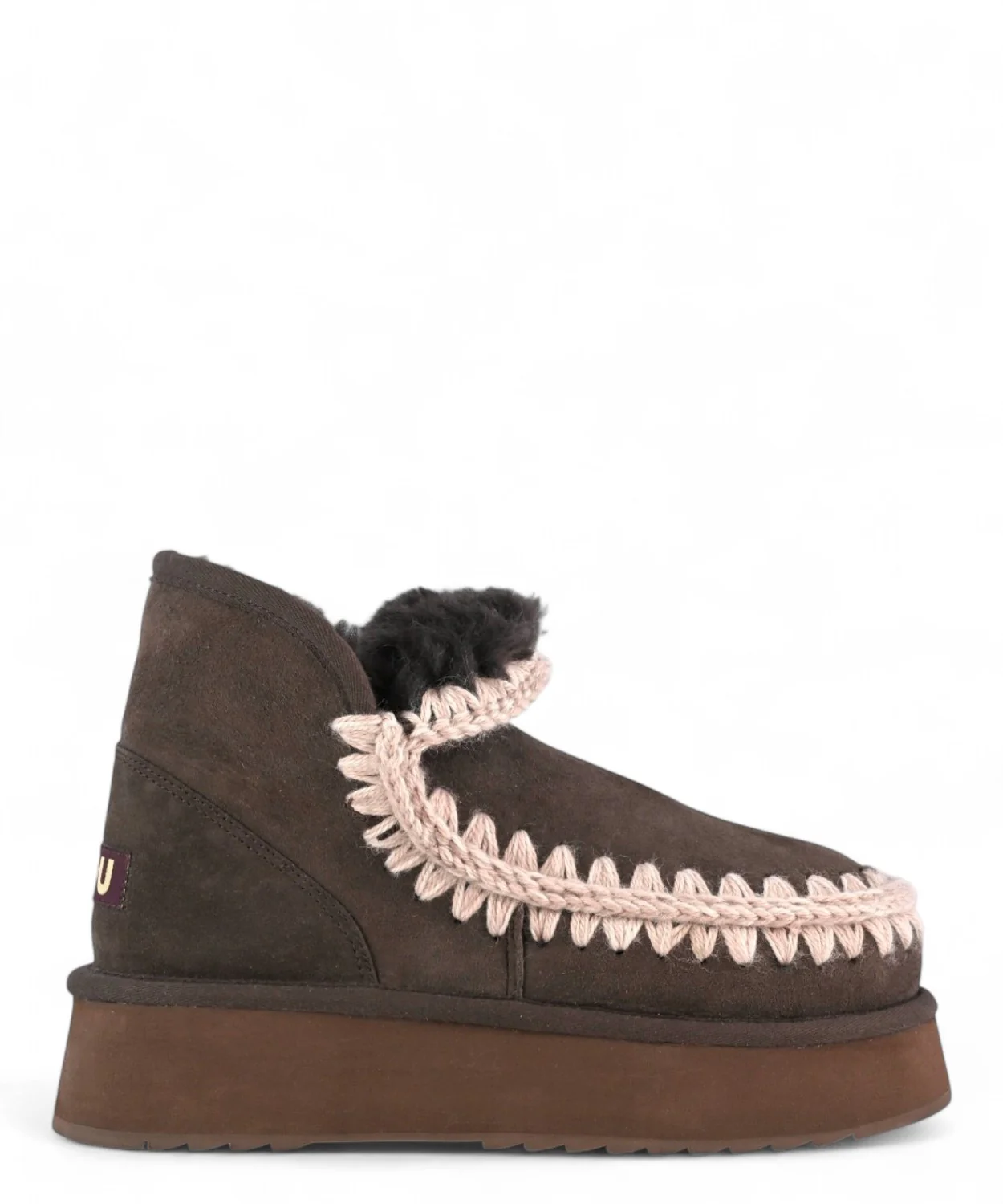 Image of Stivaletto Mini Eskimo Platform Boot Mou