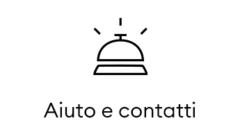 Aiuto e Contatti Aiuto e Contatti