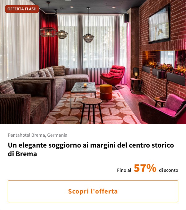 Un elegante soggiorno ai margini del centro storico di Brema