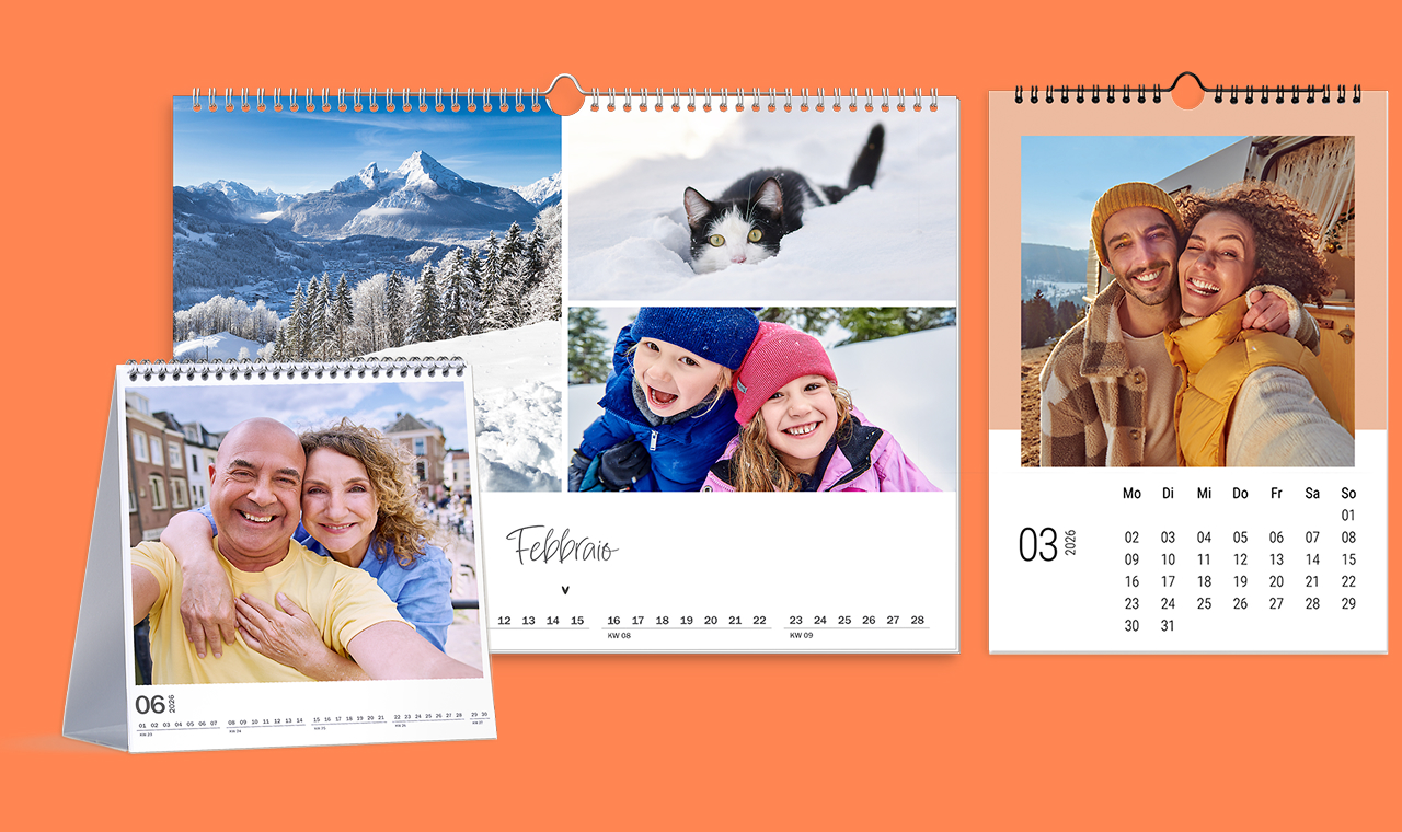 Diversi calendari Pixum
