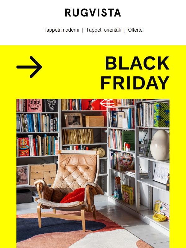 Sta succedendo: BLACK FRIDAY tutto il mese 🤩