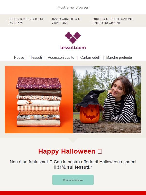 Nessun fantasma: -31% sui tessuti