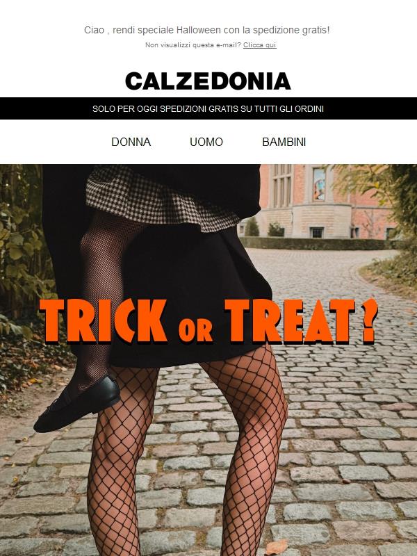 Spedizioni gratis per Halloween