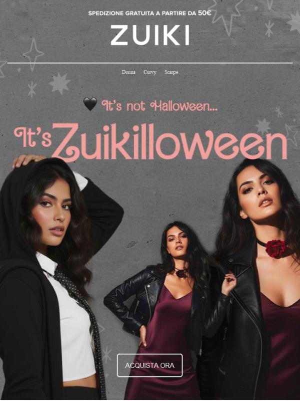 🎃 It’s ZUIKILLOWEEN! Crea i tuoi look!