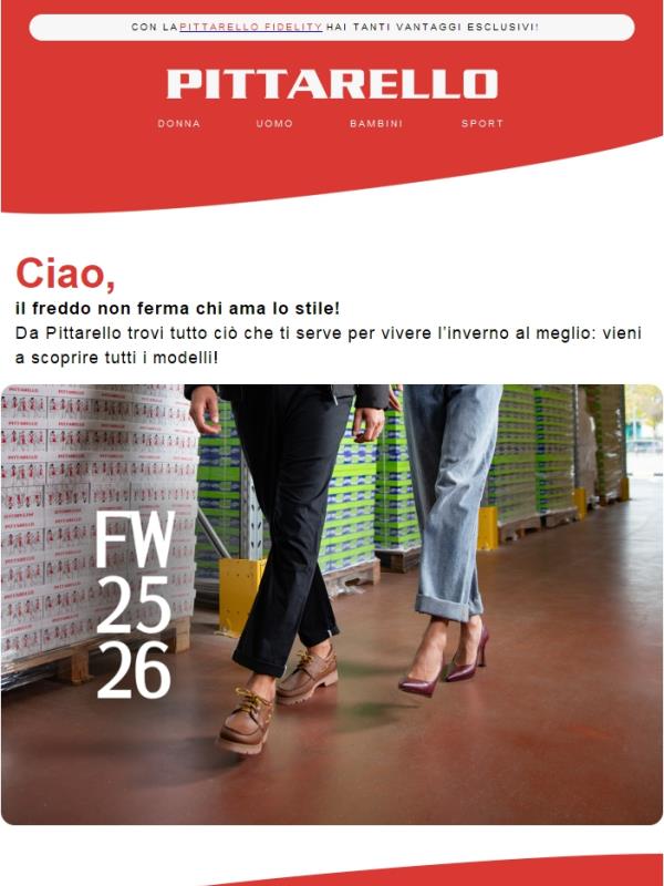 Preparati all’inverno con stile 😎 Scopri le novità Pittarello!