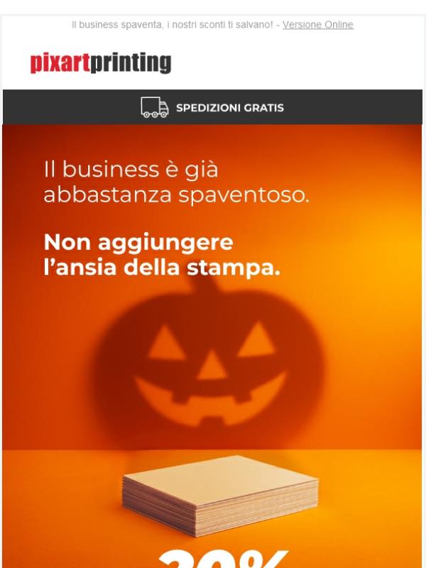 Kit anti-paura: -20% sui volantini!