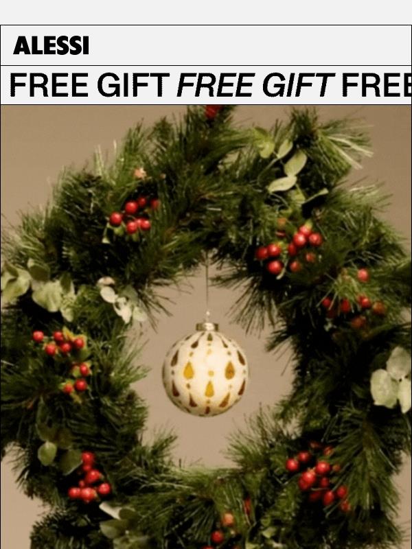 In omaggio con il tuo ordine le Palle di Natale in edizione limitata