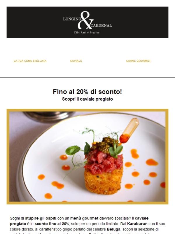 💎 Caviale Fino al 20% di Sconto! | Scopri il Vero Lusso Gourmet