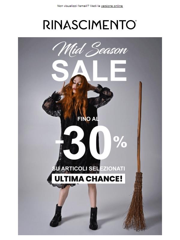 Mid Season Sales: ultime ore!