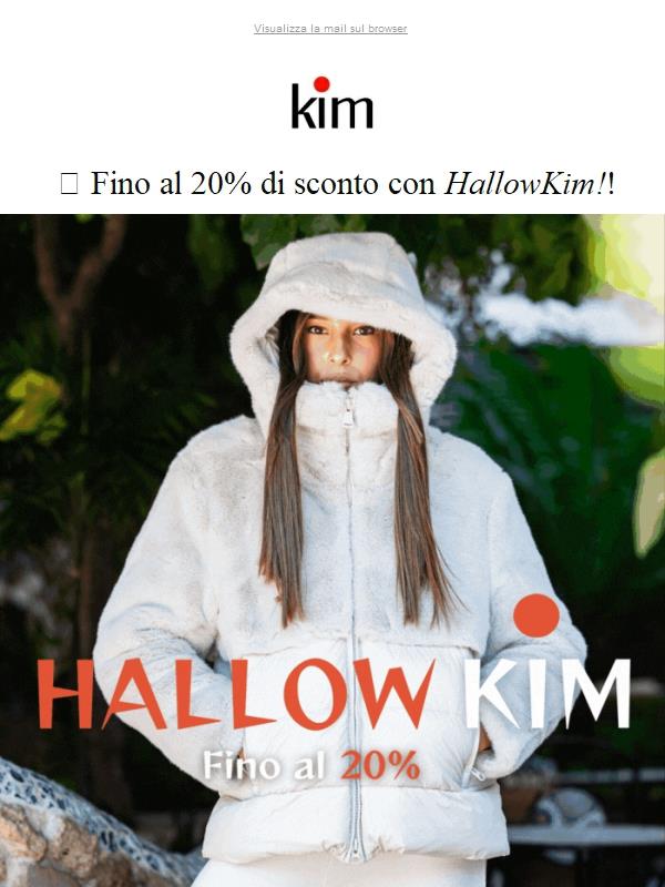 👻 È arrivato HallowKim con il 20% di sconto!