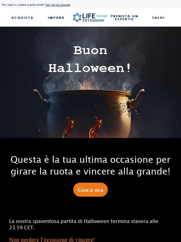 Ultima occasione! Gira e vinci fantastici premi