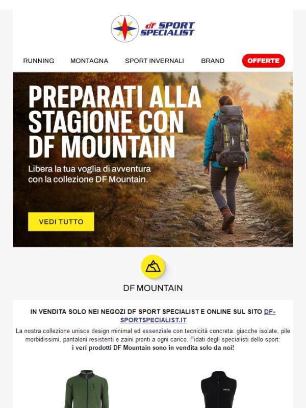 DF Mountain⛰️Prestazioni autentiche e stile essenziale