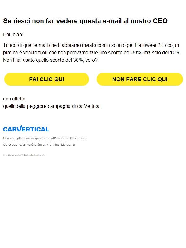 C’è stato un errore!